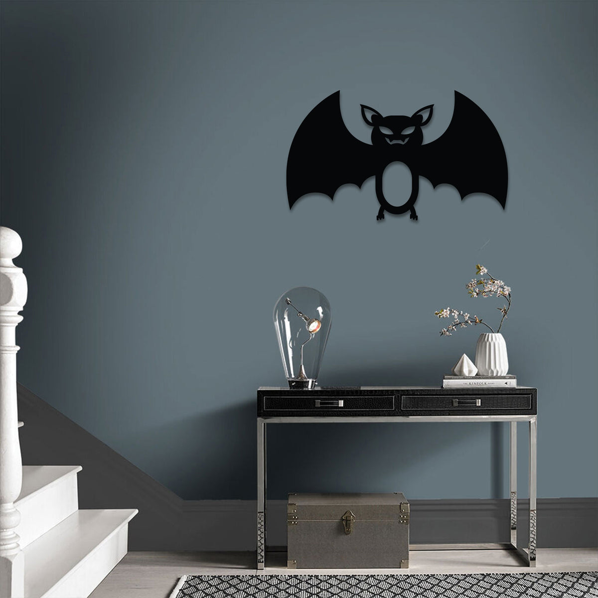 Bat Customized Metal Wall Art