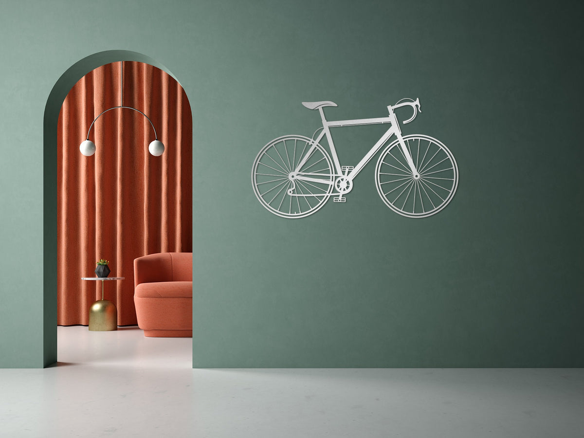 Metal Bicycle Wall Art and Decor Gift For Cycling Lovers