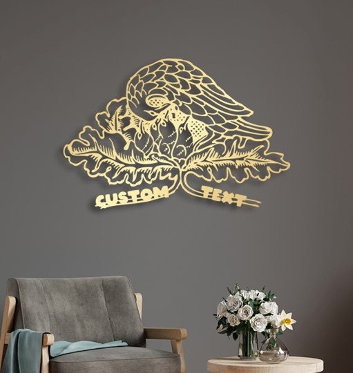 Bird's Nest Metal Customized Wall Art