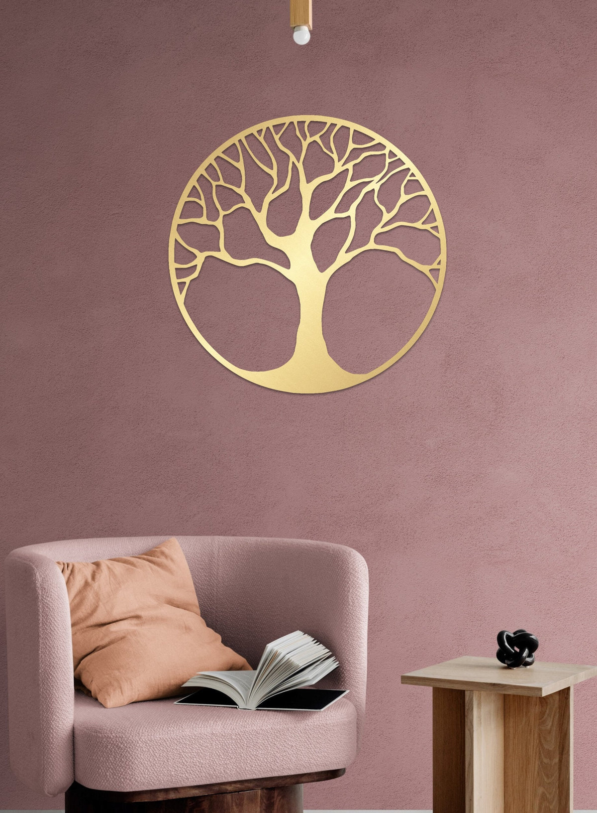 Personalized Tree Metal Wall Art and Custom Modern Decor