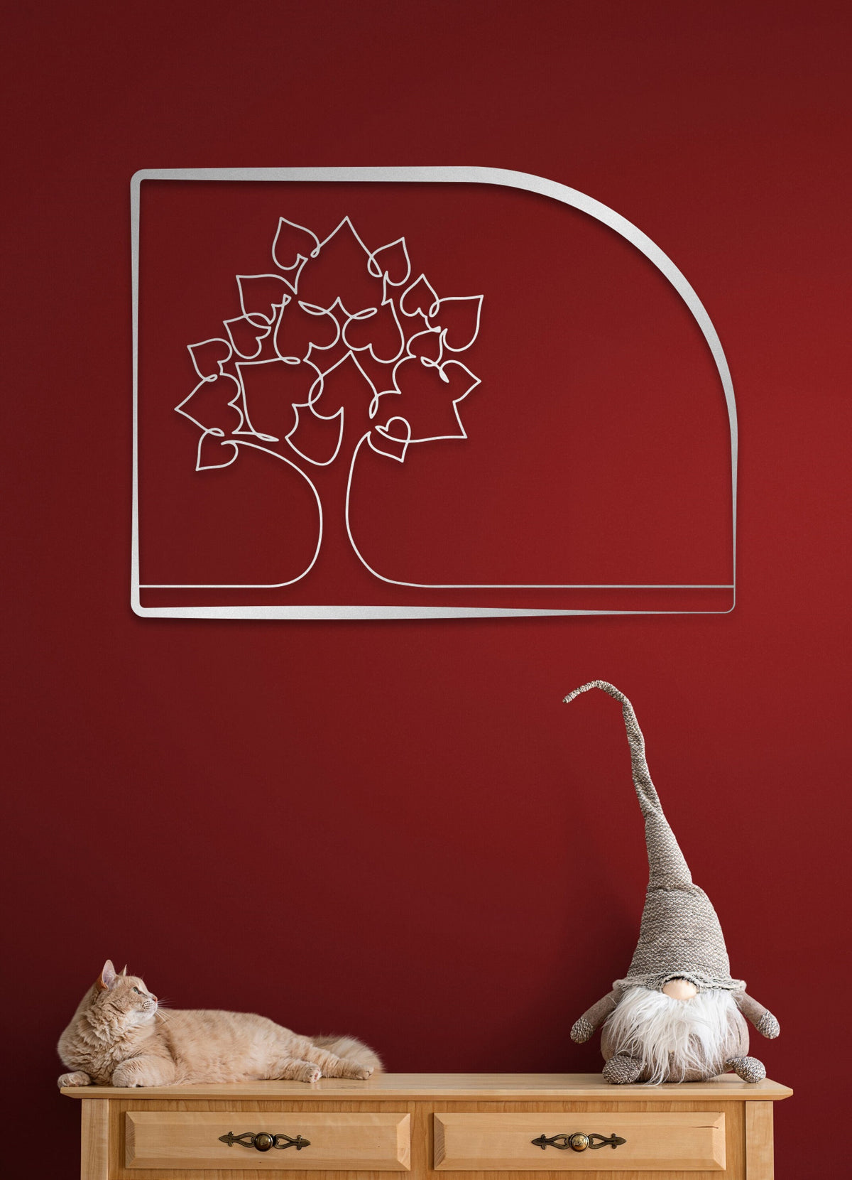 Decorative Tree Metal Wall Art and Decor