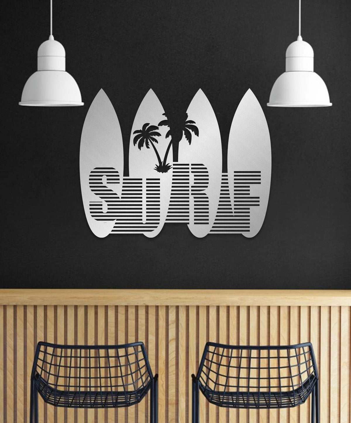 Surf Metal Wall Art and Custom Decor