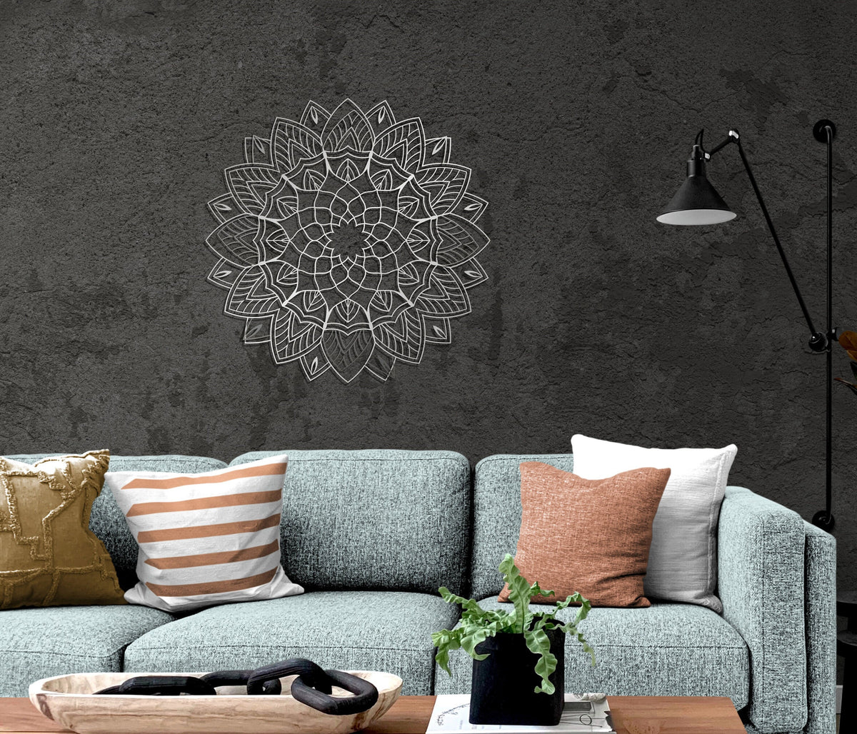 Mandala Metal Wall Art and Modern Decor