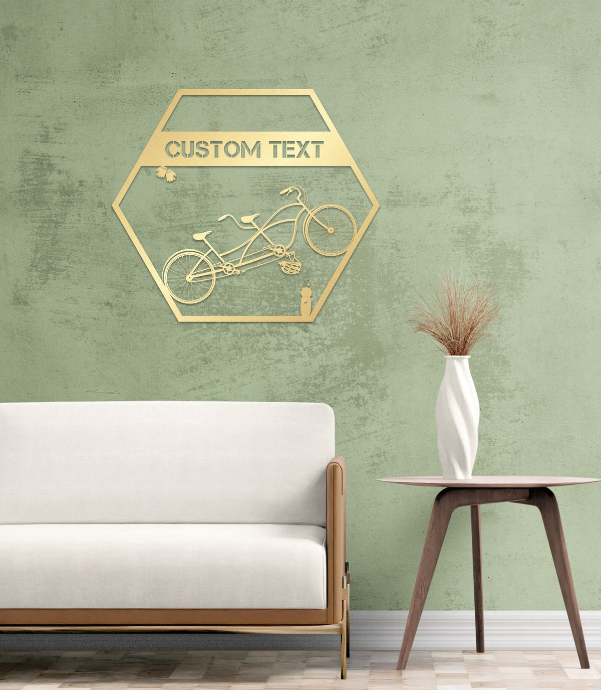 Personalized Metal Bike Wall Art Bicycle Custom Metal Wall Decor Gift For Cycling Lovers